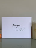 For you (Complimentary card)