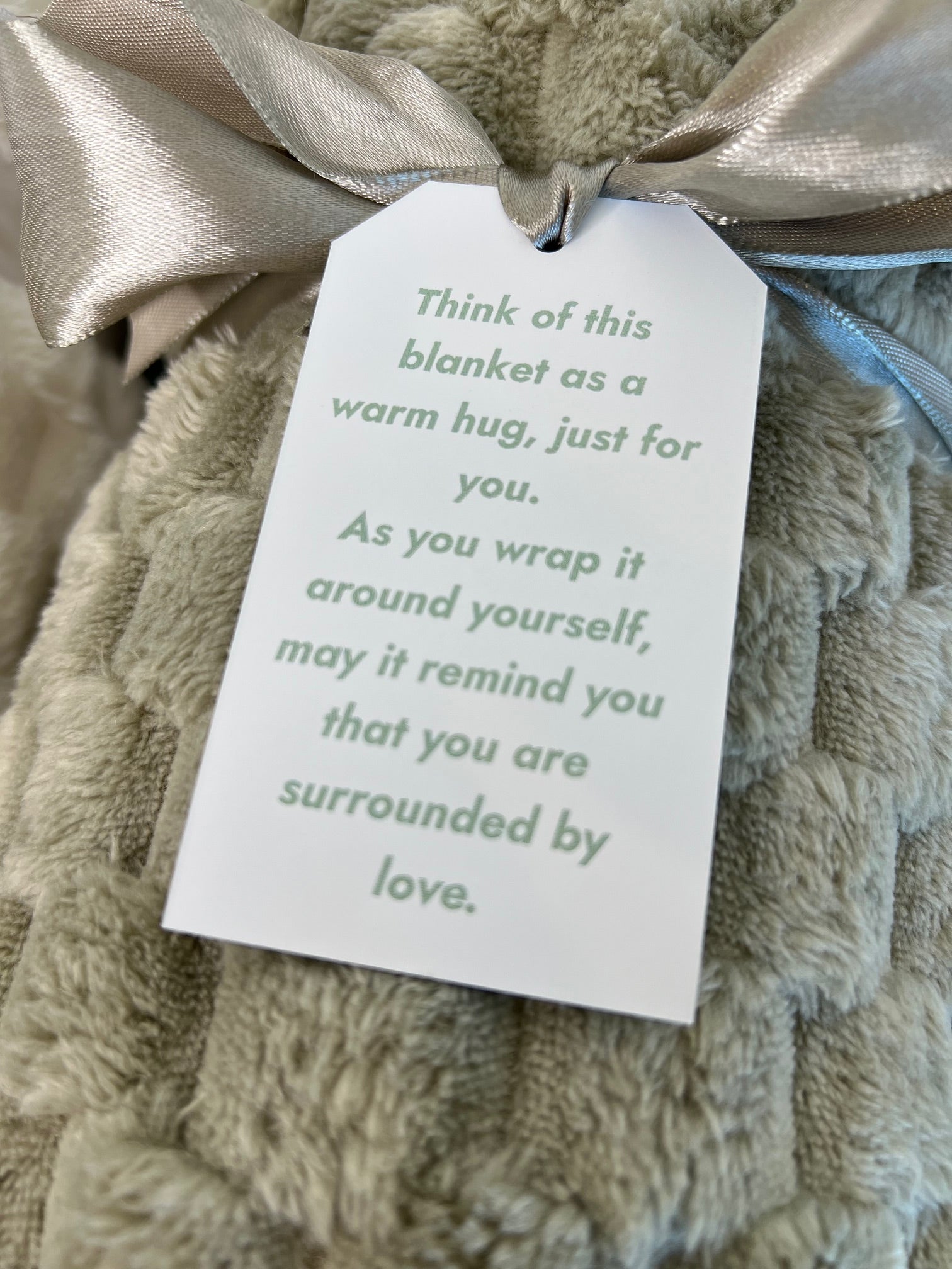 Surrounded by Love Blanket (View product to choose preferred colour)