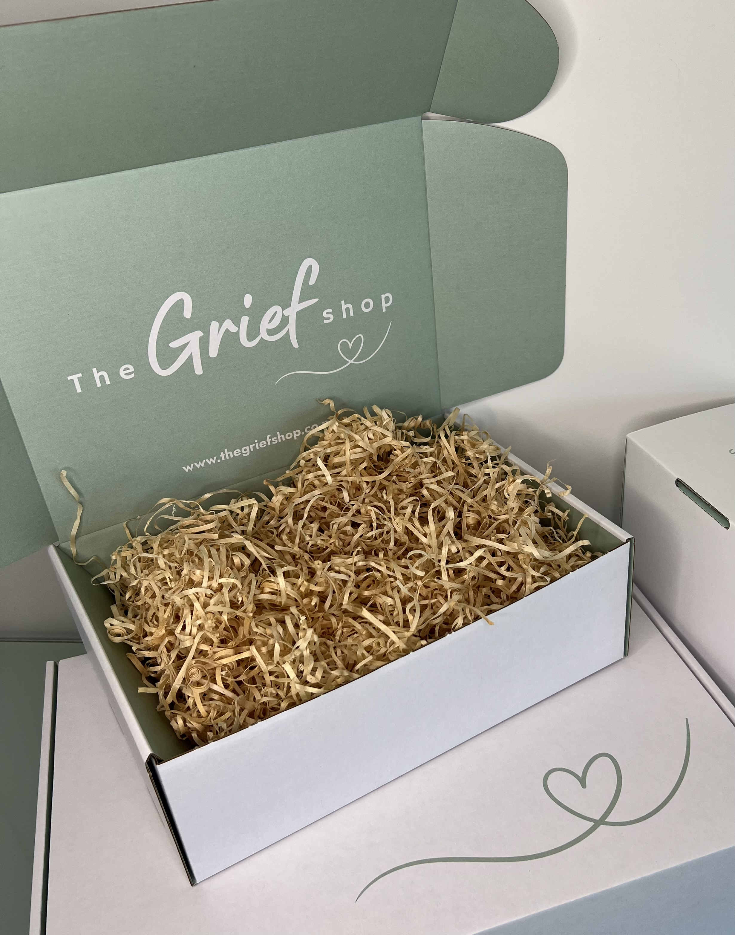 Gift Box with woodwool