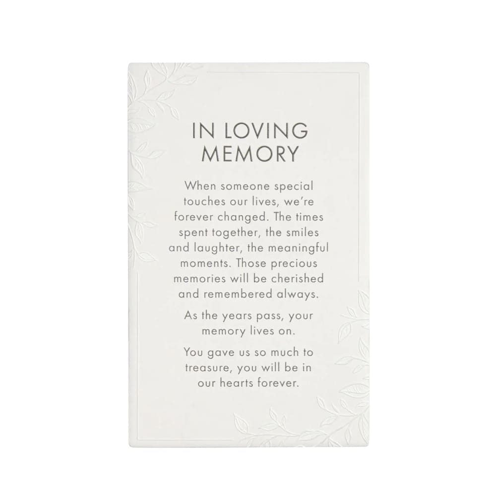 Splosh In Loving Memory Precious Quote Plaque